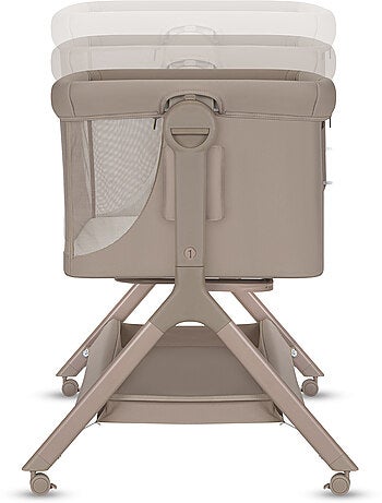 Lit bébé cododo 3en1 LIONELO Leonie Plus - Berceau - Hauteur et inclinaison réglables