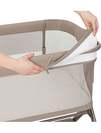 Lit bébé cododo 3en1 LIONELO Leonie Plus - Berceau - Hauteur et inclinaison réglables