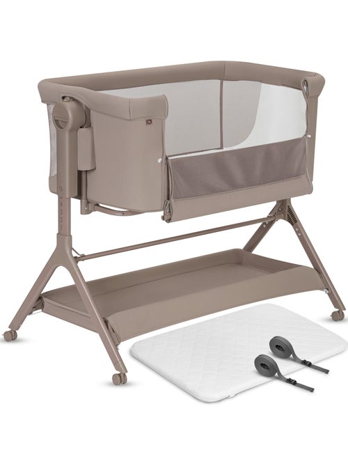 Lit bébé cododo 3en1 LIONELO Leonie Plus - Berceau - Hauteur et inclinaison réglables - Kiabi