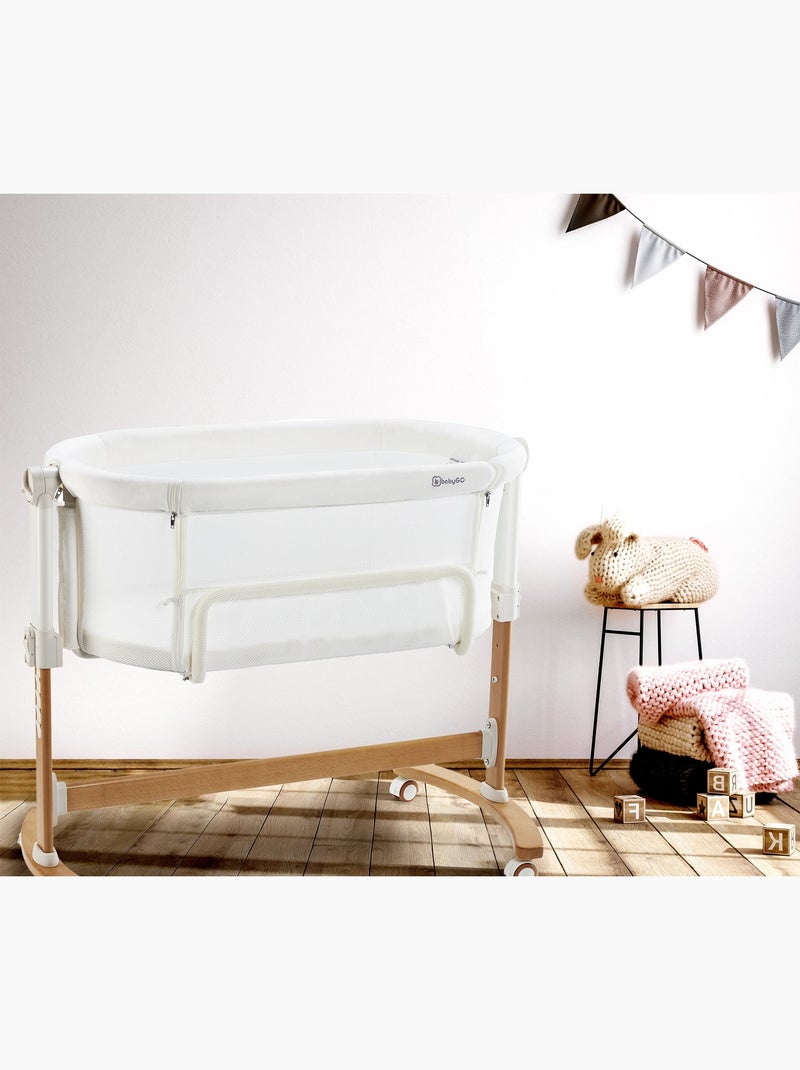 Lit bébé cododo Amila - BabyGo Blanc - Kiabi