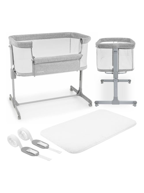 Lit bébé Cododo, Lit Parapluie Pliable, 9 kg max, Réglage 7 Niveaux, 4 Roulettes, Ouverture Latérale - Kiabi