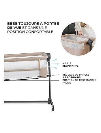 Lit bebe multifonction cododo et berceau