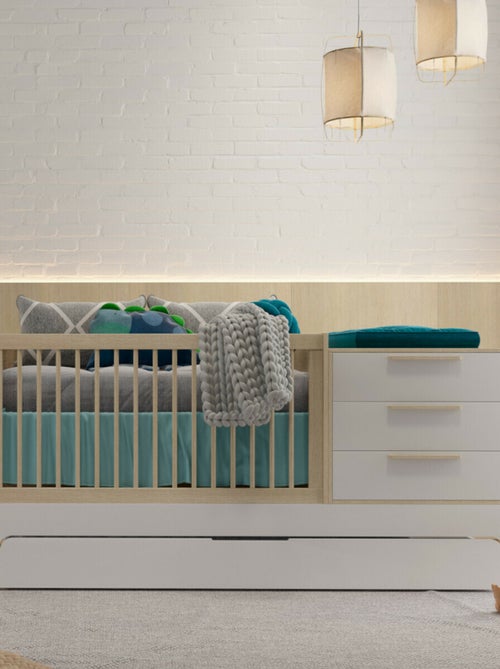 Lit bébé combiné et évolutif Charlie - AKITEN RETAIL - Kiabi