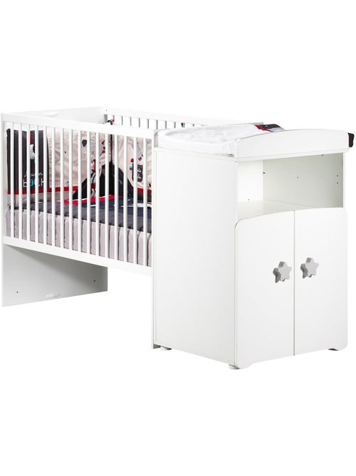 Lit bébé combiné évolutif - BABYPRICE - Kiabi