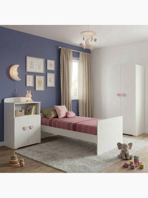 Lit bébé combiné évolutif - BABYPRICE - Kiabi