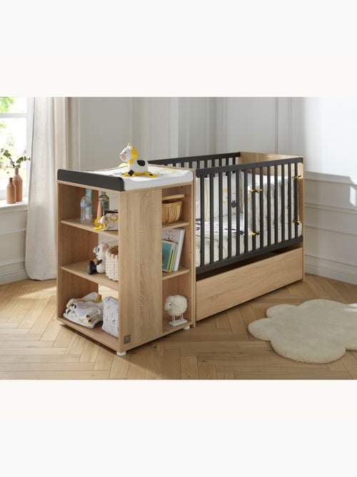 Lit bébé combiné évolutif - SAUTHON - Kiabi