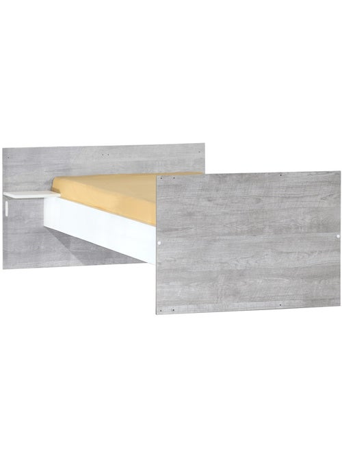 Lit bébé Combiné évolutif en bois - BABYPRICE - Kiabi