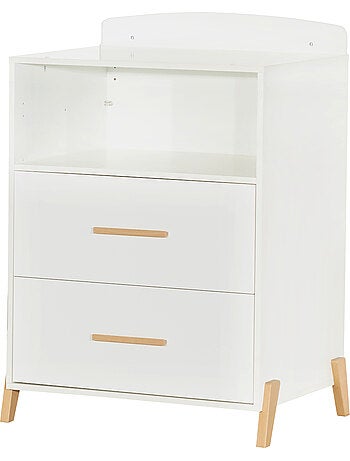 Lit bébé combiné Evolutif en bois - BABYPRICE