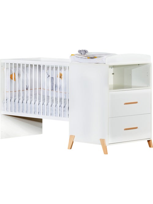 Lit bébé combiné Evolutif en bois - BABYPRICE - Kiabi Lit bébé combiné Evolutif en bois - BABYPRICE - Kiabi