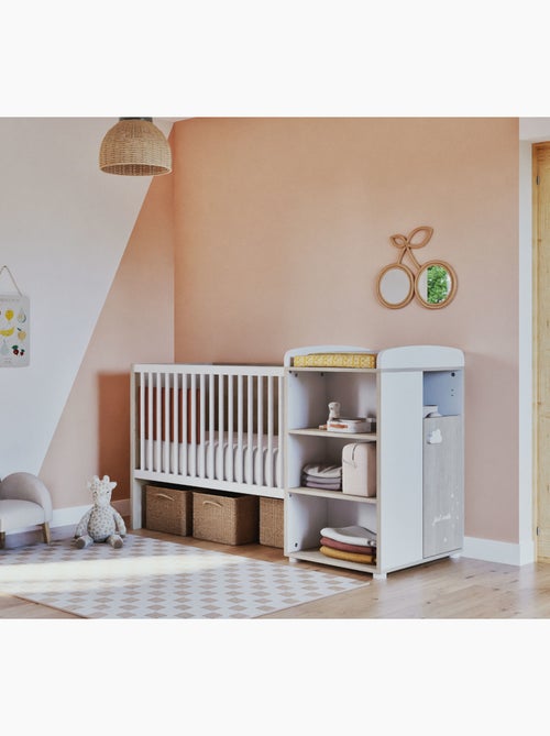 Lit bébé combiné Evolutif en bois - BABYPRICE - Kiabi