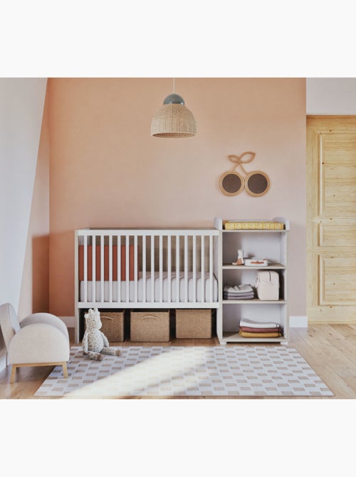 Lit bébé combiné Evolutif en bois - BABYPRICE - Kiabi