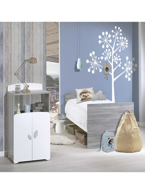 Lit bébé combiné évolutif en bois - BABYPRICE - Kiabi