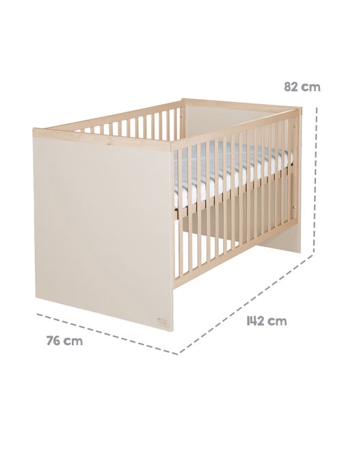 Lit bébé combiné minimaliste 70 × 140 cm Elva Roba - Kiabi