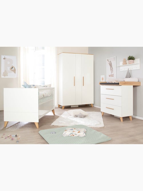 Lit bébé combiné minimaliste 70 × 140 cm Leon Roba - Kiabi