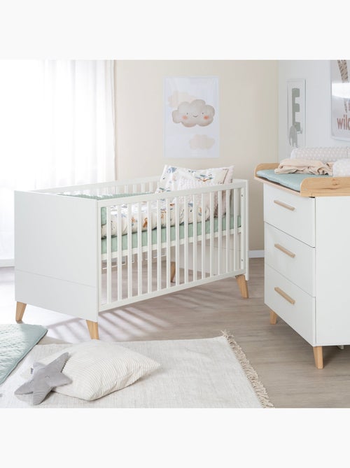 Lit bébé combiné minimaliste 70 × 140 cm Leon Roba - Kiabi