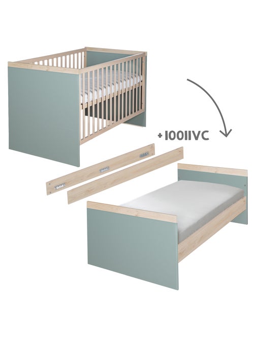 Lit bébé combiné minimaliste 70 × 140 cm Selva Roba - Kiabi