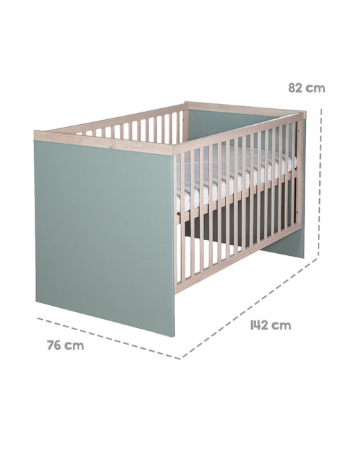 Lit bébé combiné minimaliste 70 × 140 cm Selva Roba - Kiabi