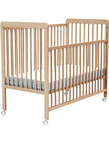 Lit bébé coulissant en bois livo