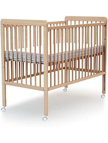 Lit bébé coulissant en bois livo