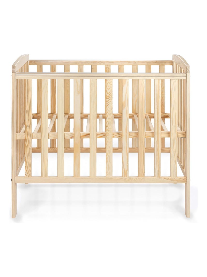 Lit Bébé Éléphant Style Scandinave Moderne en Bois natruel (100x50cm) Beige - Kiabi
