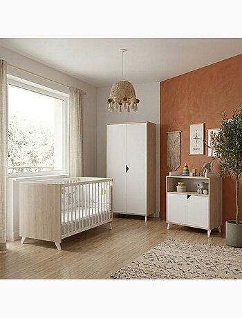 Lit bébé en bois - BABYPRICE
