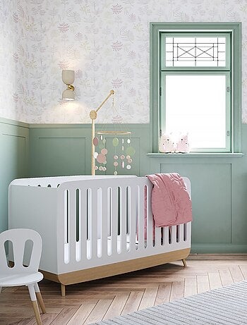 Lit bébé en bois 60x120