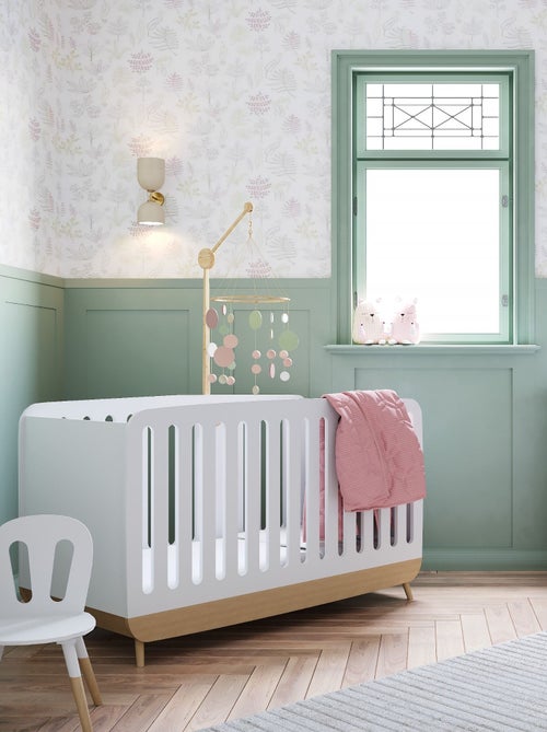 Lit bébé en bois 60x120 - Kiabi