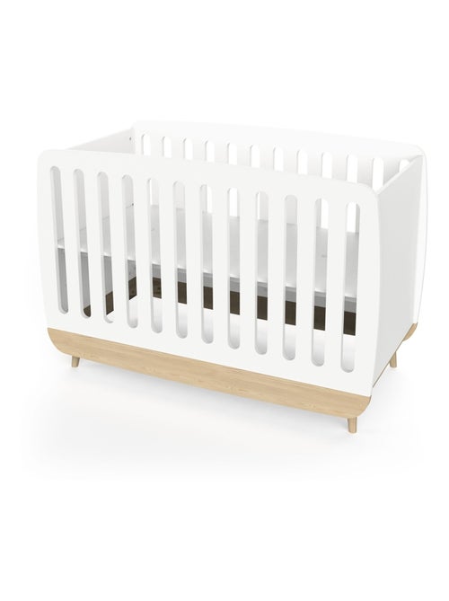 Lit bébé en bois 60x120 - Kiabi