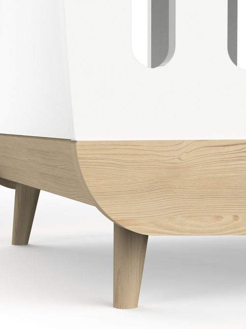 Lit bébé en bois 60x120 - Kiabi