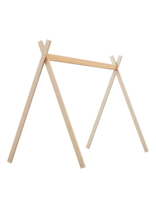 Lit bébé en bois 70 x 140 cm avec tipi - Kiabi Lit bébé en bois 70 x 140 cm avec tipi - Kiabi