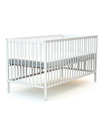 Lit bébé en bois avec matelas en bois one