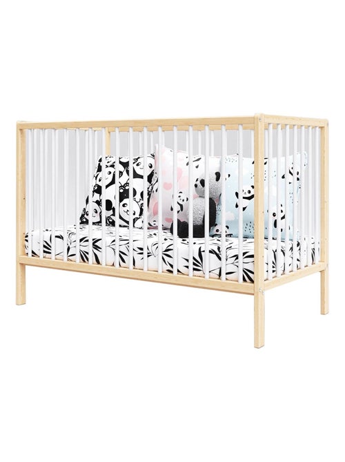 Lit bébé évolutif - ANNA - 120x60 cm - Kiabi Lit bébé évolutif - ANNA - 120x60 cm - Kiabi