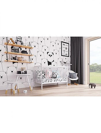 Lit bébé évolutif - ANNA - 120x60 cm