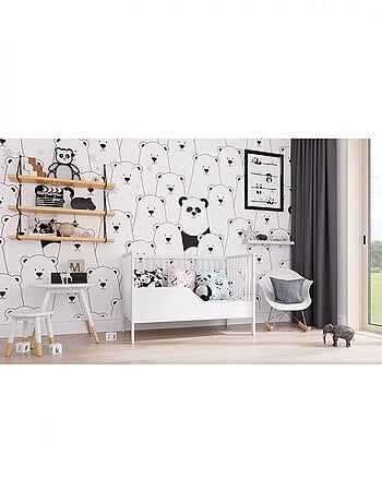 Lit bébé évolutif - ANNA - 120x60 cm