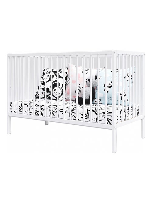 Lit bébé évolutif - ANNA - 120x60 cm - Kiabi Lit bébé évolutif - ANNA - 120x60 cm - Kiabi