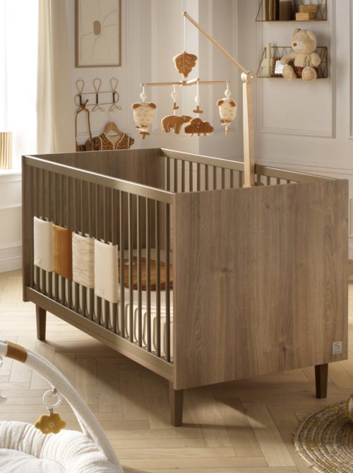 Lit bébé évolutif - Little Big Bed décor imitation bois - - Kiabi