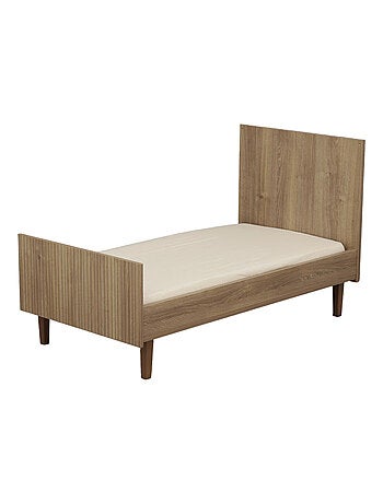 Lit bébé évolutif - Little Big Bed décor imitation bois - SAUTHON