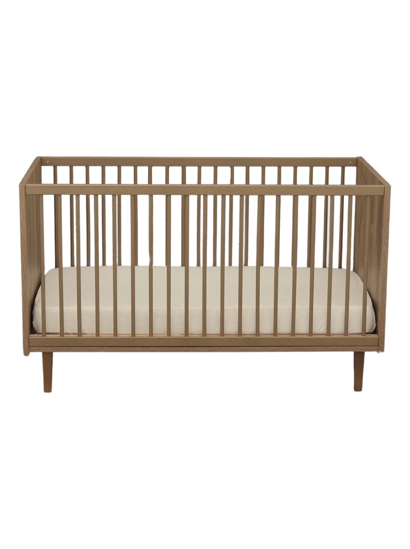 Lit bébé évolutif - Little Big Bed décor imitation bois - SAUTHON Marron - Kiabi