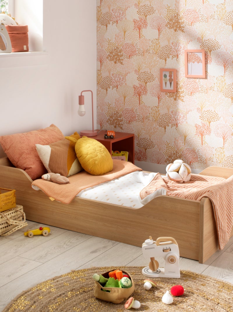 Lit bébé évolutif - Little Big Bed en bois décor chêne miel - SAUTHON Beige - Kiabi