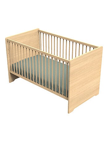 Lit bébé évolutif - Little Big Bed en bois décor chêne miel - SAUTHON