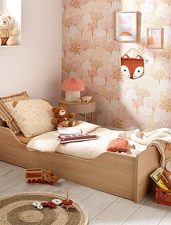 Lit bébé évolutif - Little Big Bed en bois décor chêne miel - SAUTHON
