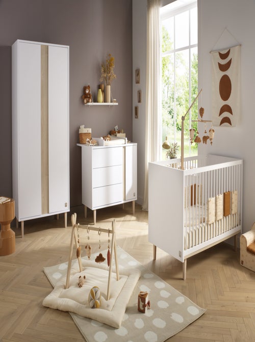 Lit bébé évolutif - Little Big bed sur pieds bois - SAUTHON - Kiabi