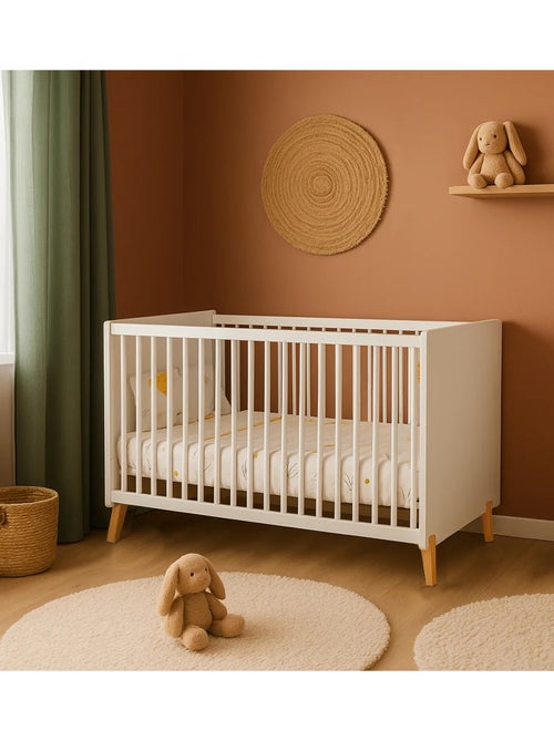 Lit bébé évolutif - Little Big Bed sur pieds en bois - BABYPRICE - Kiabi Lit bébé évolutif - Little Big Bed sur pieds en bois - BABYPRICE - Kiabi