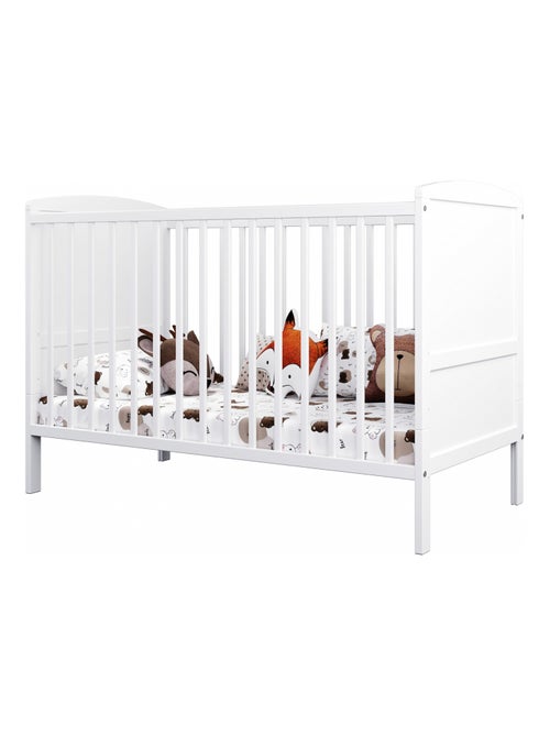 Lit bébé évolutif - LOUIS - 120x60 cm - Kiabi