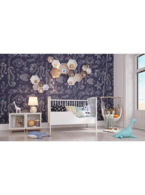 Lit bébé évolutif - NINA - 120x60 cm - Kiabi Lit bébé évolutif - NINA - 120x60 cm - Kiabi