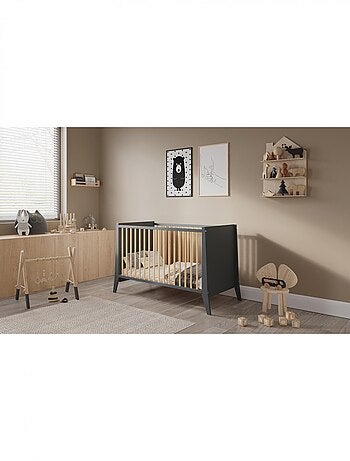 Lit bébé évolutif - ZOÉ - 120x60 cm