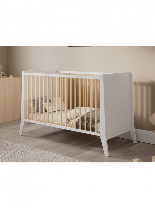 Lit bébé évolutif - ZOÉ - 120x60 cm - Kiabi Lit bébé évolutif - ZOÉ - 120x60 cm - Kiabi