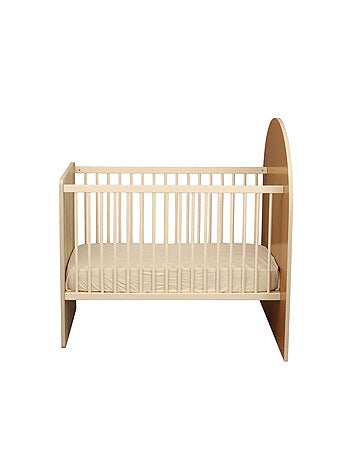 Lit bébé évolutif 120x60 en 90x190- tête de lit arche - SAUTHON