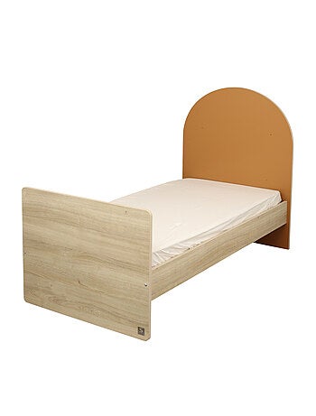 Lit bébé évolutif 120x60 en 90x190- tête de lit arche - SAUTHON