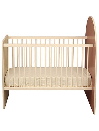 Lit bébé évolutif 120x60 en 90x190- tête de lit arche - SAUTHON